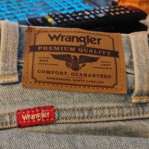 Wrangler Men's Denim Jeans in Light Blue